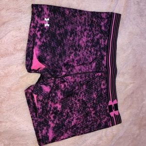 pink and black spandex